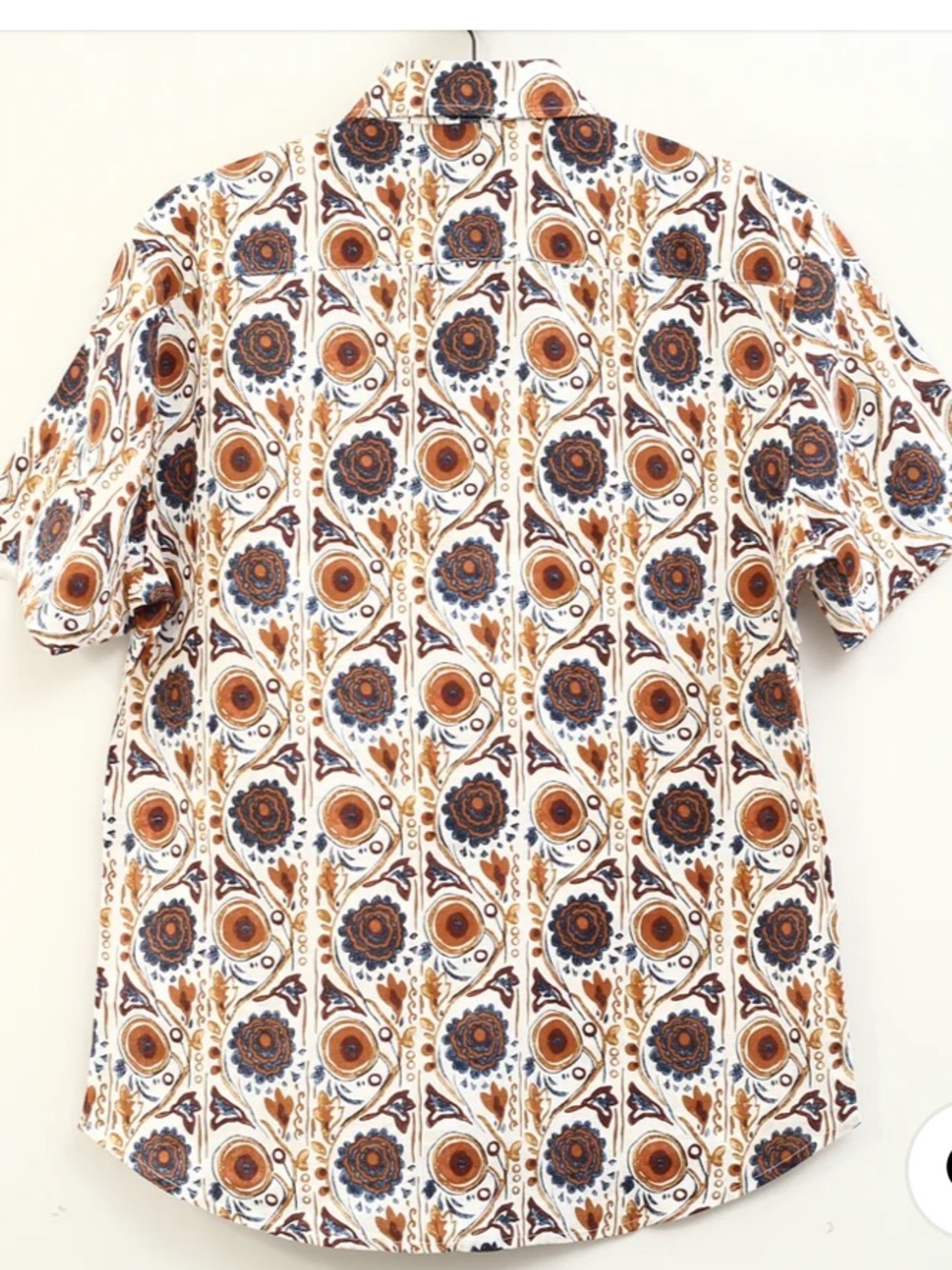 Bonobos Riviera Slim Fit Floral Print Linen Short Sleeve Shirt